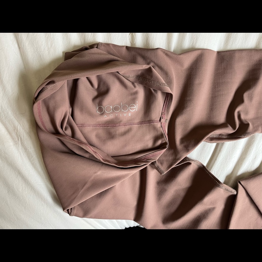 Baobei Sculpt & Support Maternity Belly Support Leggings - Mocha - Picture 3 of 6